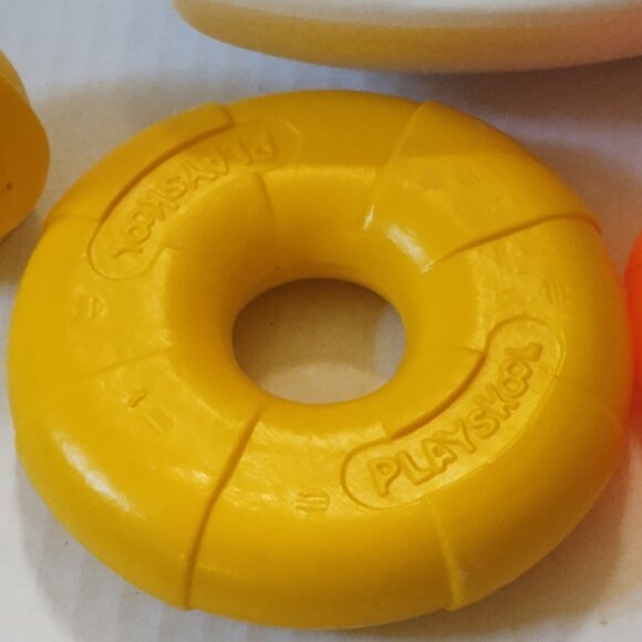 Vintage Playskool Dog and Boat Stacking Tub Toy - Picture 10 of 12